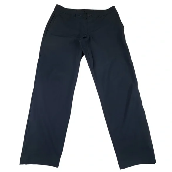 Lululemon Warpstreme Slim Fit Pants Size 31x26 Black Stretch Golf Performance - Picture 3 of 15